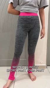WOMEN SLIM FIT YOGA PANT SPORT PANT/SELUAR JOGGING SELUAR SPORT JOGGER PANT STRETCHABLE GOOD QUALITY READY STOCK