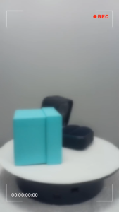 [ Woosilver ] Hộp nhung si Nhật đựng nhẫn - H505