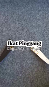 DBI Ikat Pinggang Wanita Fashion Gesper Kecil Bahan Kulit PU Ring Belt Ikat Pinggang Gamis Wanita Gaya Casual Santai Untuk Kantor Kuliah Vintage Retro For Woman Daily Fashion