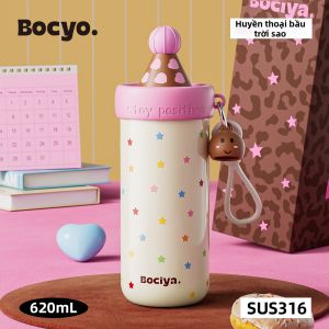 BAICAIYA | Cốc Uống Nóng & Lạnh Thẩm Mỹ