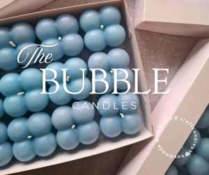 MINI BUBBLE CANDLES: (12pcs/pack) SCENTED & UNSCENTED UNICOLOR CANDLES by CraftCandle
