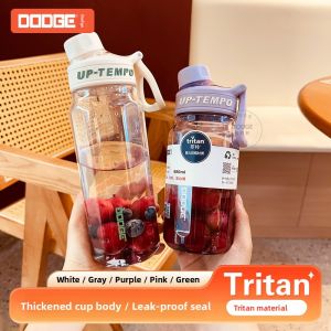 Dodge Large Capacity Tritan Plastic Water Bottle Portable Sport Cup for Women 2025 New Model Nordic Style Universal Cup