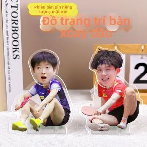 SHIYINBEIBI | Đồ Trang Trí Ô Tô Bàn Tự Động Gật Đầu