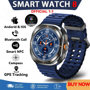 Smart Watch 8 Ultra 2025 Color Matching GPS Compass Smart Watch BT call NFC IP68 Waterproof 4GB Health monitoring Reduction 100%
