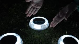 MODI Solar Garden Light Led Outdoor Light White /Blue /Green 2W Solar Powered Spotlights Ground Light Waterproof IP65 Decoration for Garden/Yard/Lawn