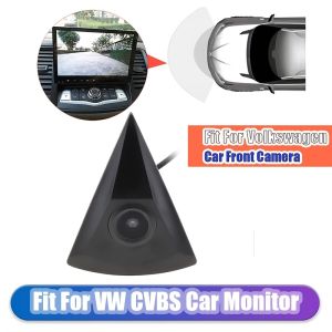 Front View CameraFit for VW for VOLKSWAGEN GOLF Jetta Touareg Passat Polo CC Tiguan Bora Caddy Touran Wide Degree Logo Embedded