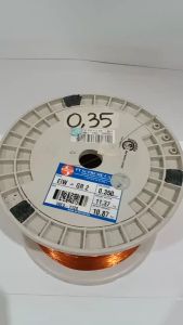 KAWAT TEMBAGA EMAIL 035 EIW 035 0.35 mm GULUNG DINAMO TRAFO TAMIYA GENERATOR SPULL (per ONS)