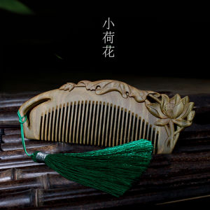 Carved Wooden Comb Womens Special Long Hair Taoist Incense Wood Personal Hygiene Gift Comb for Girlfriend Massage Comb