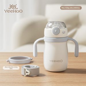 YeeHoO KIDS | Cốc Uống Có Mỏ Vịt Cách Nhiệt Chống Hóc