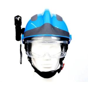 Firefighter protective helmetEmergency rescue firefighting ABS helmet with headlamp and gogglesF2 safety rescue helmet