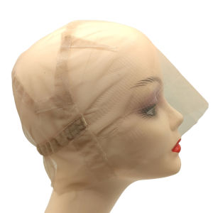 Full lace 360 cap braiding front lace cap to make wig human hair lace frontal wig large cap Adjustable Stretch