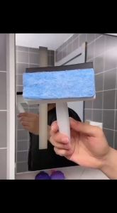 Pembersih Kaca 2 in 1 Glass Brush Mirror Cleaner Wiper Cleaning Tool / Alat Wiper Pembersih Kaca