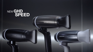 NEW GHD SPEED IONIC HAIR DRYER IN TITANIUM BLACK