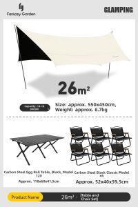fantasy garden | Outdoor UV-Blocking Sunshade Tent