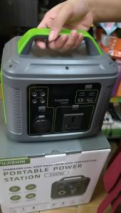 FUJISHIN Power Station 300W 600w Solar Charge Portable Home Generator Multi-Functional Large Capacity Power Station ﻿