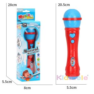 Childrens Toy Microphone Musical Voice Output Childrens Gift Karaoke Music Instruments Toy Kids Microphone For Kids Toddler