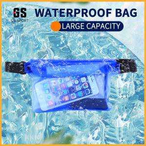 Waterproof Swimming Waist Bag Pouch Storage Bag Adjustable Strap Underwater Drift Waterproof Waist Bag