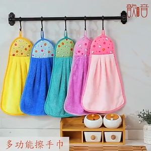 Super Absorbent Kitchen Towel Soft Hand Towel Microfiber [ Random Color ] - GM GO SHOP