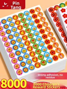 LIUPINTANG | Educational Praise Stickers Various Designs