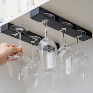 Wine Glasses Holder Stemware Storage Stand Multifunctional Stemware Rack Kitchen Bar Supplies