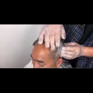 Shampo Perawatan Rambut Intensif Penghilang Uban Zhi Ran Mei / Sampo Semir Hitam Natural 500ml - Box Hitam