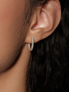 S925 Sterling Silver Full Drill Moissanite Earrings Luxury Elegant Diamond Stud Earrings Womens Fashion Jewelry Ear Cuffs