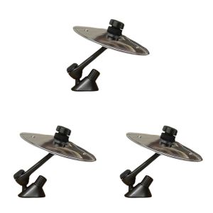 3-1PC Car Crash Cymbal Air Vent Mini Drum Car Hand-shooting Cymbals Car Drum Cymbal Air Vent Musical Instrument For Car Interior