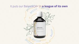 ZINZINO Balance Fish Oil Omega 3 Supplement (with Polyphenols Vitamin D3 & Olive Oil) 300 ml