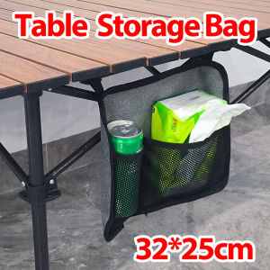 Table Side Storage Bag Outdoor Camping Organizer Bag for Camping Cart Camping Equipment