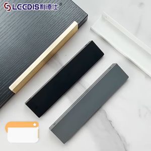 [OKLIFE. SG]Cupboard Door Pulls Drawer Knobs Long Furniture Handle Hardware/Embedded Wardrobe Door Handle