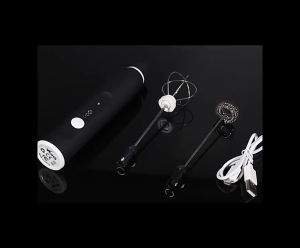 Pengaduk Kopi Pembuih Susu Pengocok Telur Handheld Blender Milk Frother Electric Mixer Portable Egg Beater USB Rechargeable