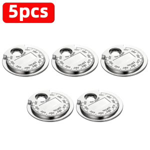 1/2/5pcs Spark Plug Gap Measuring Tool 0.6-2.4mm Portable High-Precision Thickness Gauge Motorcycle Car Measuring Tool