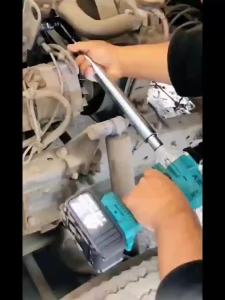 Automatic Extension Wrench Multi-Function Cordless 3-in-1 Manual Electric Ratchet Wrench for Car Repair Installs Multi-Tool