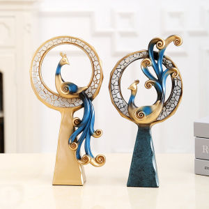 TONGGUMO | Unique Peacock Resin Home Decoration