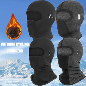 GTUBIKE Winter Warm Cycling Mask Thermal Biking Mask Windproof Motorcycle Helmet Balaclava Neck Cover Men Women Ski Mask