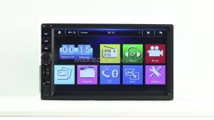 2 Din 7" Universal Carplay Android Auto Autoradio Car Multimedia MP5 Player Support FM Radio USB/TF/BT/SWC Mirror LinK HD Screen