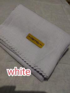 kerudung segiempat polos DENNAY murah