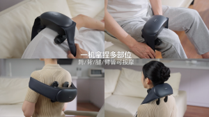 Philips Neck and Shoulder Massager with Heat Compress Hand-Simulated Kneading Neck Pain Relief mesin urut leher dan bahu