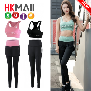 ชุดออกกำลังกายผู้หญิง สปอร์ตบรา+กางเกง (ขายแยกชิ้น) กระชับหุ่น บรามีฟองนํ้า กางเกงเลคกิ้ง สินค้าพร้อมส่ง