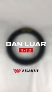 Ban Luar Sepeda Anak BMX 16 x 2.125 / 2.30 Atlantis Kingland AT1079 16\\\" Inch