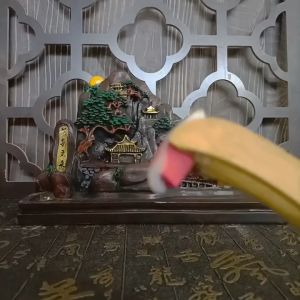 Resin Backflow Incense Burner Holder Insence Burner Backflow lucky charm 2026 year of the horse