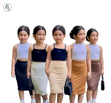 Buy Pencil Cut Skirt For Kids Girl online Lazada .ph