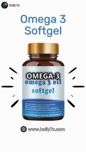 NATURES VIGOR Fish Oil Omega 3 – Heart Brain Eye Joint Skin & Immune Support (90g / 180 Softgels)