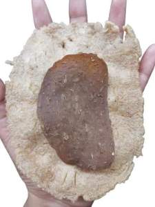 ข้าวเกรียบปลา🐟ข้าวเกรียบปลาแผ่นดิบ แผ่นใหญ่ ทอดบาน อร่อย ขายดีอันดับ1 บรรจุ 1000 กรัม 119 บาท