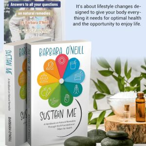 【Sustain Me】Natural Healing Handbook Book/Design Self-Healing - The Role of Microbes in Health - Barbara ONeill