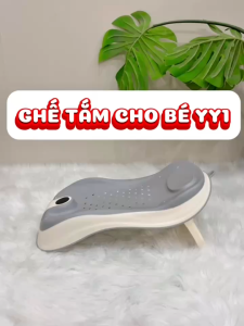 Ghế Tắm Gấp Gọn Chống Trượt Cho Bé V-Baby - Chất Liệu Nhựa PP + TPE Chịu Nhiệt An Toàn