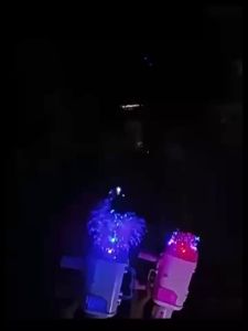 🛒YiGo柔佛现货🚀 40-Hole Rocket Bubble Gun Toy – Electric Handheld Bubble Machine for Kids | Fun Outdoor Play 火箭泡泡枪 泡泡枪