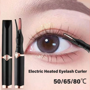 Dorisna Electric Heated Eyelash Curler USB Rechargeable Eyelashes Curler Quick Heating Natural Eyelash Curler Long Lasting Makeup