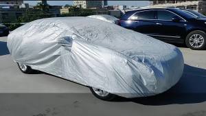 SEAMETAL Full-Wrapped Car Cover Outdor Car Exterior Protection Cover Snowproof Waterproof Snow Shield Universal for Suv Sedan