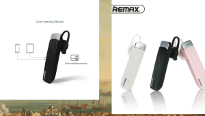 Remax RB-T9 HD Voice Bluetooth 5.0 Wireless Mono Earphone with Long-Lasting Battery